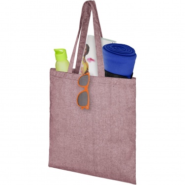 Logo trade promotional items picture of: Pheebs 150 g/m² recycled tote bag 7L