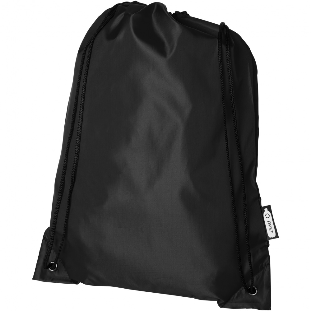 Logotrade advertising products photo of: Oriole RPET drawstring bag 5L