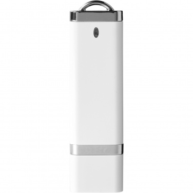 Logo trade promotional merchandise picture of: Flat 4GB USB flash drive