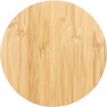 Logo trade promotional giveaway photo of: Essence 5W bamboo wireless charging pad