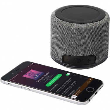 Logotrade promotional product picture of: Fiber 3W wireless charging Bluetooth® speaker