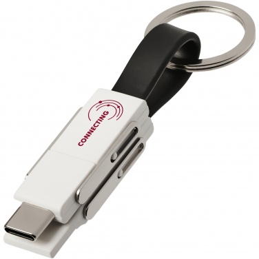 Logotrade promotional item picture of: One 4-in-1 cable