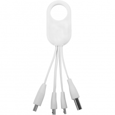Logo trade promotional giveaways picture of: Troup 4-in-1 charging cable with type-C tip