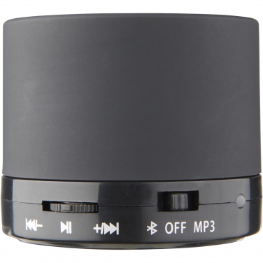 Logotrade promotional product picture of: Duck cylinder Bluetooth® speaker with rubber finish