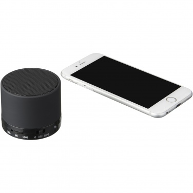 Logo trade promotional product photo of: Duck cylinder Bluetooth® speaker with rubber finish