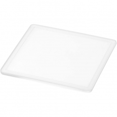 Logotrade advertising products photo of: Ellison square plastic coaster with paper insert