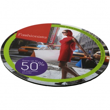 Logo trade promotional gifts image of: Q-Mat® round mouse mat