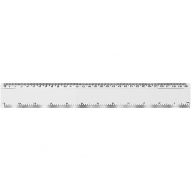 Logotrade promotional gift image of: Renzo 30 cm plastic ruler