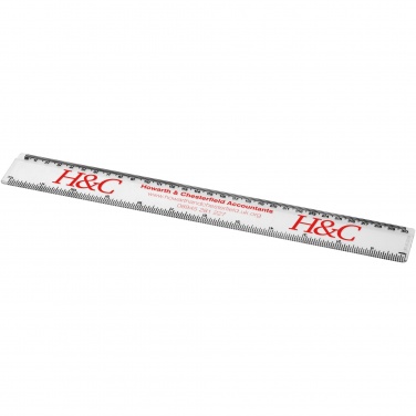 Logotrade promotional item picture of: Renzo 30 cm plastic ruler
