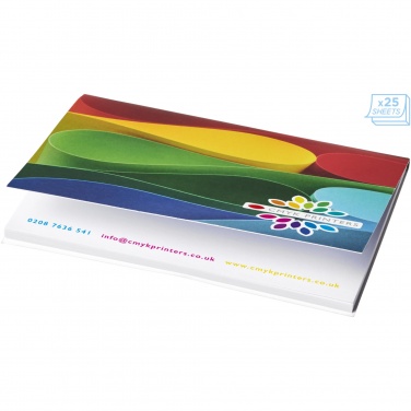 Logotrade advertising products photo of: Sticky-Mate® A7 soft cover sticky notes 100x75mm