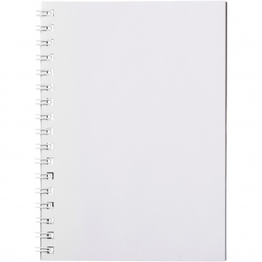 Logo trade promotional giveaways picture of: Desk-Mate® spiral A6 notebook PP cover