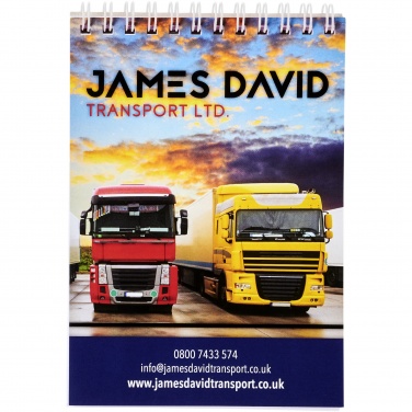 Logotrade promotional gift picture of: Desk-Mate® spiral A6 notebook
