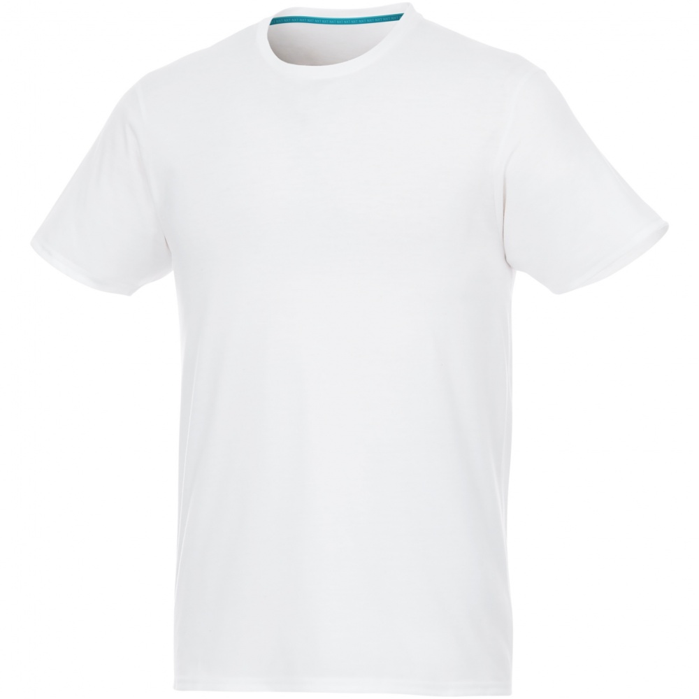 Logo trade corporate gifts image of: Jade short sleeve men's GRS recycled t-shirt 
