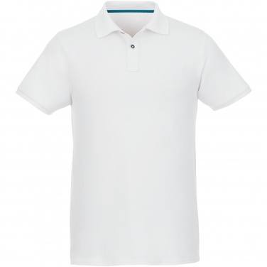 Logo trade business gift photo of: Beryl short sleeve men's organic recycled polo