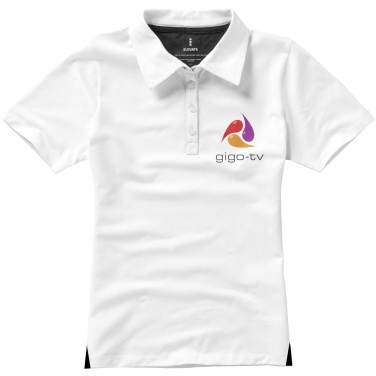 Logo trade promotional items picture of: Markham short sleeve women's stretch polo