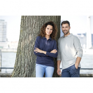 Logo trade promotional item photo of: Oakville long sleeve men's polo