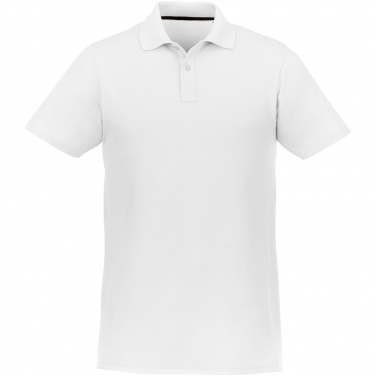 Logo trade promotional giveaways picture of: Helios short sleeve men's polo