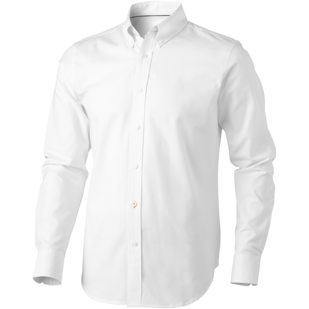 Logo trade promotional items image of: Vaillant long sleeve men's oxford shirt