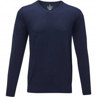 Logo trade corporate gifts image of: Stanton men's v-neck pullover
