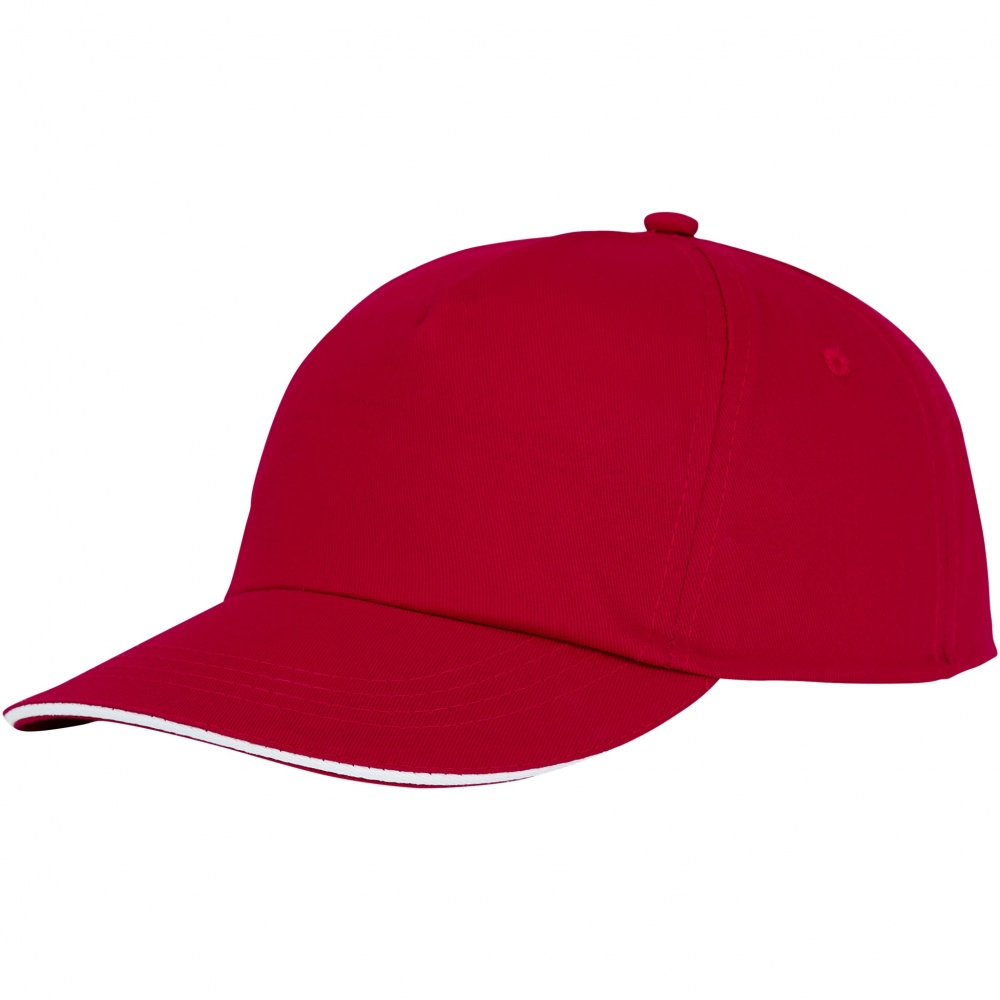 Logo trade promotional giveaways image of: Styx 5 panel sandwich cap