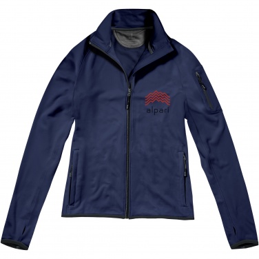 Logo trade promotional merchandise image of: Mani women's performance full zip fleece jacket