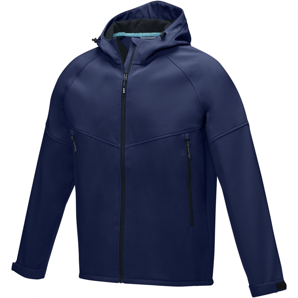 Logotrade promotional gift picture of: Coltan men’s GRS recycled softshell jacket