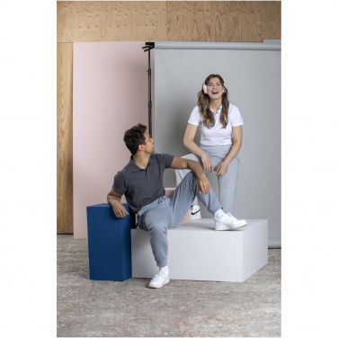 Logo trade business gift photo of: Graphite short sleeve women’s organic polo