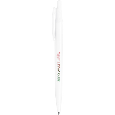Logo trade business gifts image of: Marksman Alessio ballpoint pen made of recycled PET plastic with customizable printing