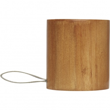Logo trade corporate gifts image of: Lako bamboo Bluetooth® speaker 
