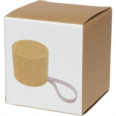 Logo trade corporate gift photo of: Lako bamboo Bluetooth® speaker 