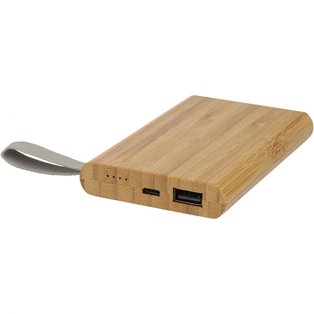 Logotrade corporate gifts photo of: Tulda 5000 mAh bamboo power bank