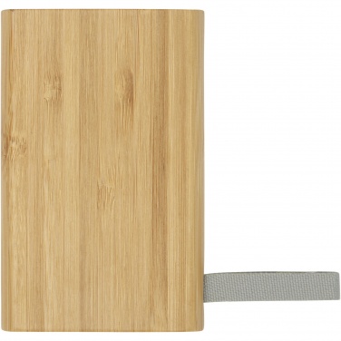 Logo trade advertising products image of: Tulda 5000 mAh bamboo power bank