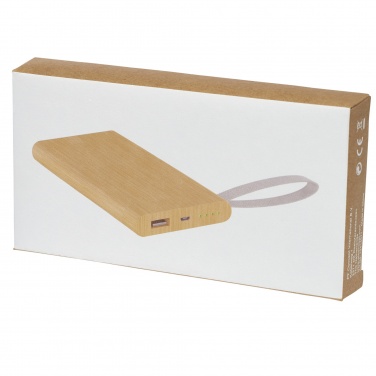 Logotrade promotional merchandise picture of: Tulda 5000 mAh bamboo power bank