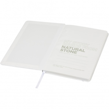 Logo trade promotional products image of: Breccia A5 stone paper notebook