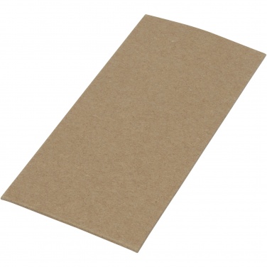 Logo trade corporate gifts picture of: Gian beech wood rectangular keychain