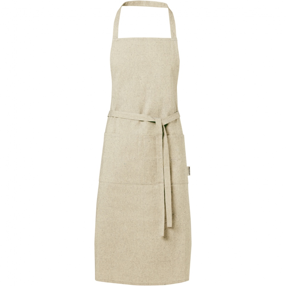 Logo trade business gifts image of: Pheebs 200 g/m² recycled cotton apron