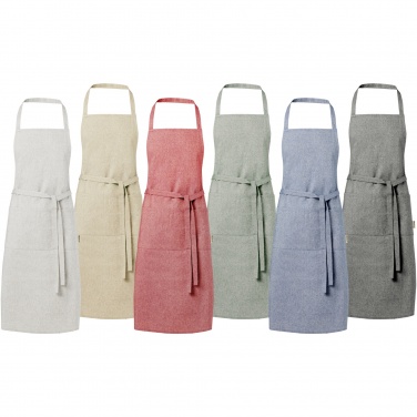Logo trade promotional giveaway photo of: Pheebs 200 g/m² recycled cotton apron