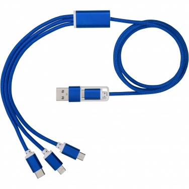 Logo trade business gift photo of: Versatile 5-in-1 charging cable