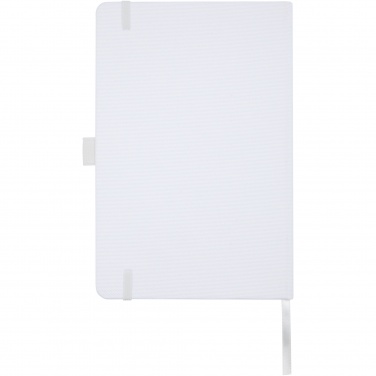 Logo trade corporate gifts picture of: Honua A5 recycled paper notebook with recycled PET cover