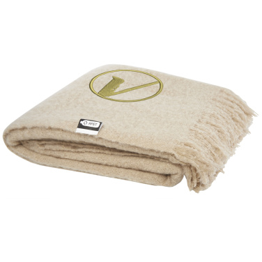 Logo trade promotional product photo of: Ivy GRS certified RPET blanket