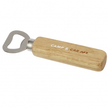 Logotrade promotional gift image of: Brama wooden bottle opener