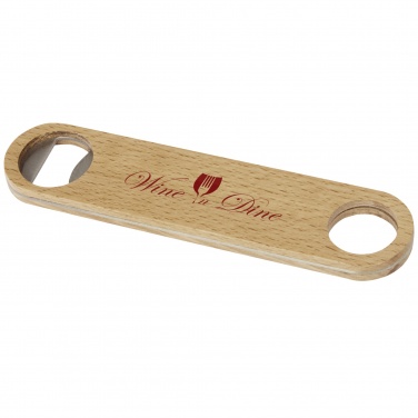Logo trade promotional products image of: Origina wooden bottle opener