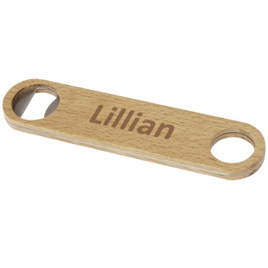 Logo trade corporate gift photo of: Origina wooden bottle opener