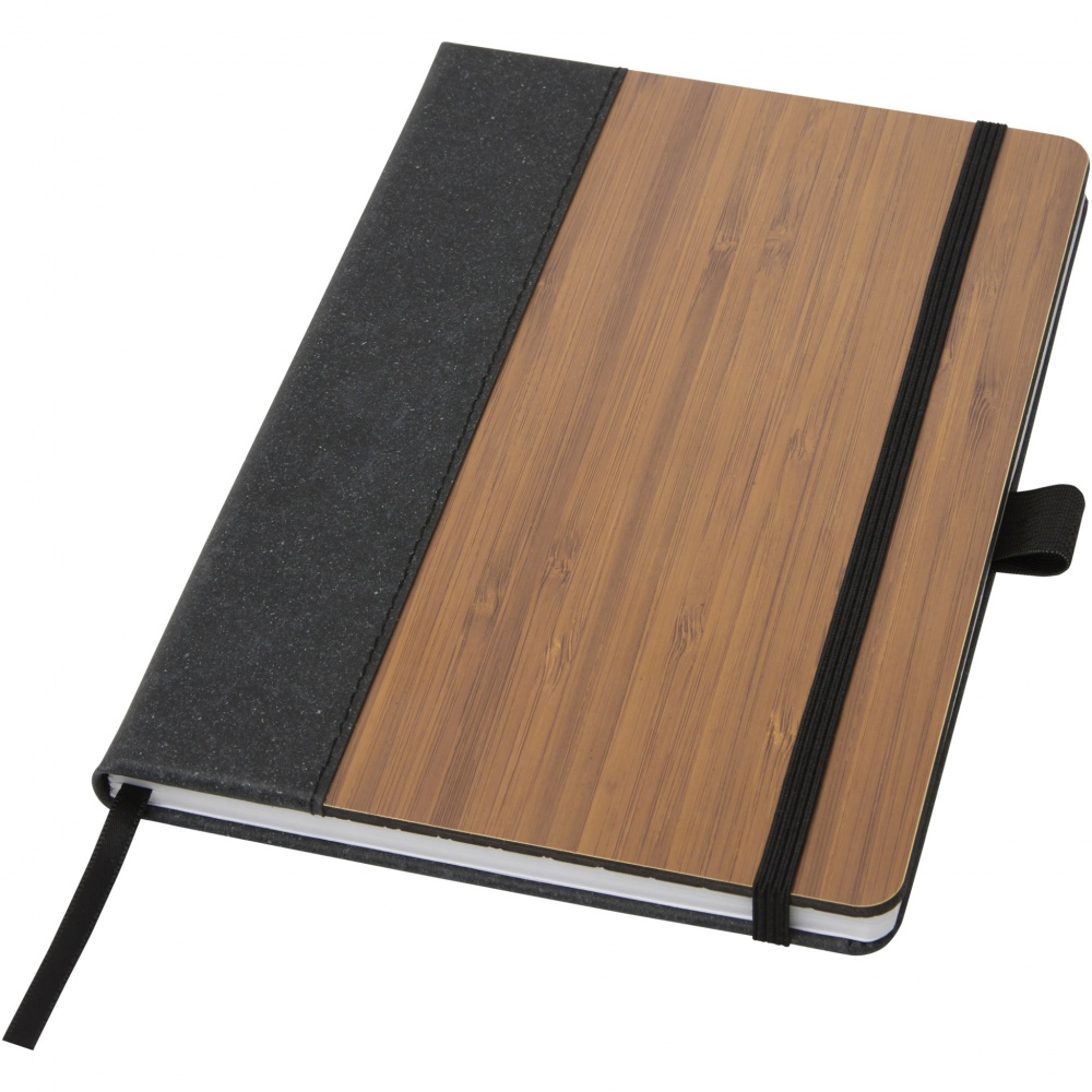Logo trade promotional products image of: Note A5 bamboo notebook