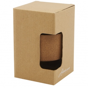 Logotrade promotional item picture of: Lidan 360 ml borosilicate glass tumbler with silicone lid