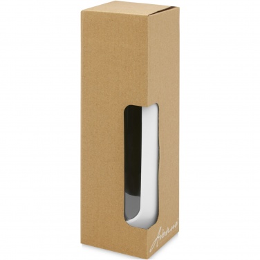 Logo trade promotional merchandise image of: Tidan 600 ml borosilicate glass bottle with silicone grip