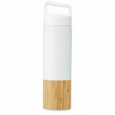 Logotrade advertising product picture of: Torne 540 ml  stainless steel bottle with bamboo outer wall