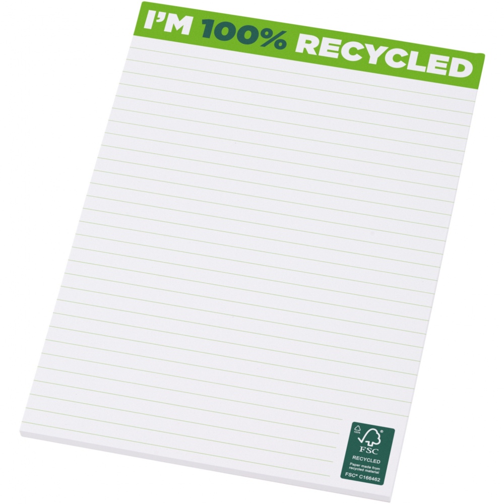 Logotrade promotional product image of: Desk-Mate® A5 recycled notepad