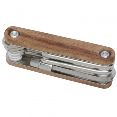 Logo trade promotional product photo of: Fixie 8-function wooden bicycle multi-tool