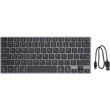 Logotrade corporate gift picture of: Hybrid performance Bluetooth keyboard - QWERTY